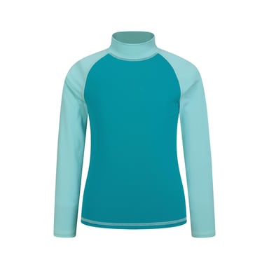 Mountain Warehouse - Hautausschlagschutz-Oberteil für Kinder Langärmlig (Hellblau)