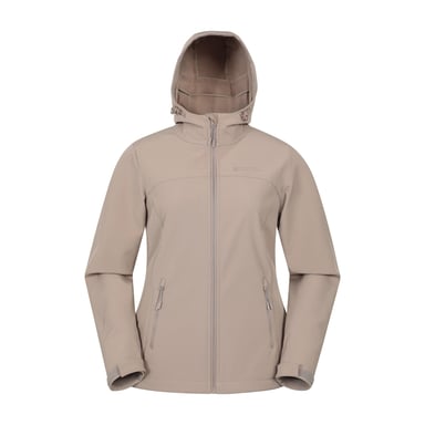 Mountain Warehouse - "Exodus" Softshelljacke für Damen (Dunkelbeige)
