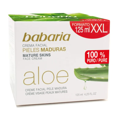 Babaria Aloe Vera Nährende Gesichtscreme Für Reife Haut 125ml