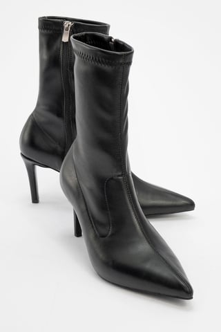 Thalin Reißverschluss Stiletto Stiefel (Damen)