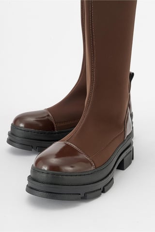 Bella Stretch Scuba Kniehoher Stiefel