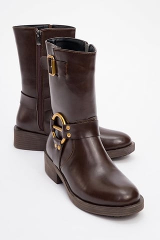 Fies Schnallen Stiefel