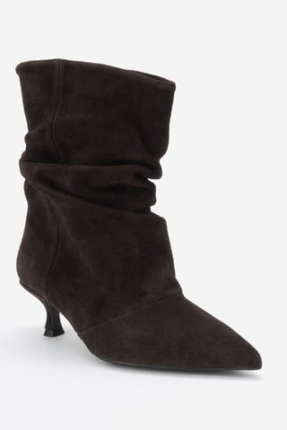 Balei Leder Spitzer Zeh Stiefel (Damen)