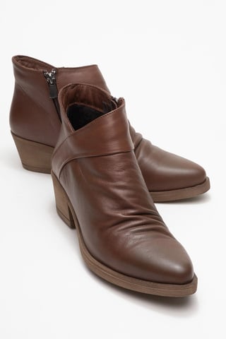 Rule Leder Klobiger Stiefel (Damen)