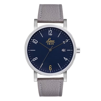 LACO Herren-Automatikuhr mit Datumsanzeige, Classic-Serie, 862070N