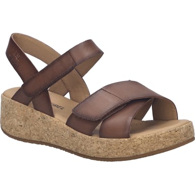 JOSEF SEIBEL Damen Sandale Evita 03 in cognac
