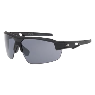 GOG Eyewear Frigg UV400 Laufsonnenbrille mit spiegelnden Schnellwechsel-Polycarbonatgläsern - Schwarz