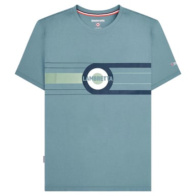 Lambretta - T-Shirt für Herren (Rauchblau)
