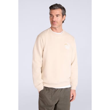 Mountain Warehouse - Sweatshirt Rundhalsausschnitt für Herren (Hellbeige)