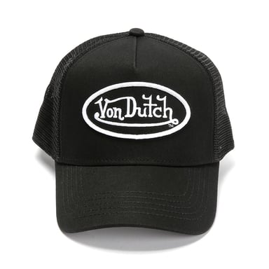 Shop Für Von Dutch Staple Trucker Baumwollneue Schwarze Kappen