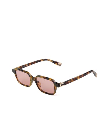 Furla Sonnenbrille Burgunder/Glänzend Havana