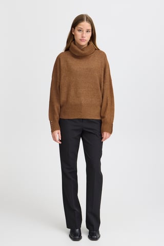 Langarm IHKAMARA Strickpullover Loose fit