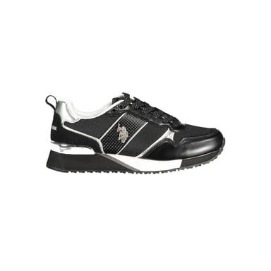 U.S. POLO ASSN. Weiße Eco-Suede Damen Sneaker