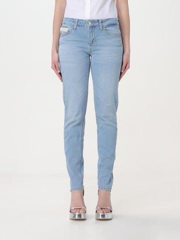 Liu Jo Blaue Baumwolle Gerade-Jeans
