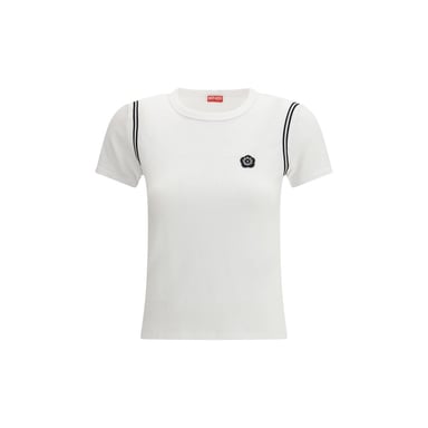 Kenzo Weißes Baumwoll-T-Shirt