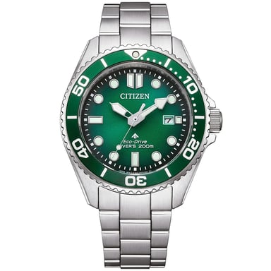 Citizen Promaster Dive Silber Herren Armbanduhr BN0269-50W
