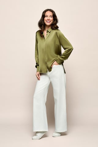Bellize Bluse Olivgrün