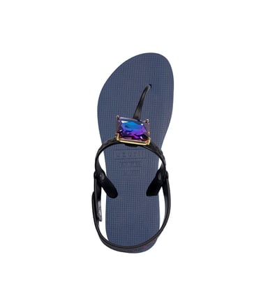 Selena Diamond Blue Flip Flop marineblau