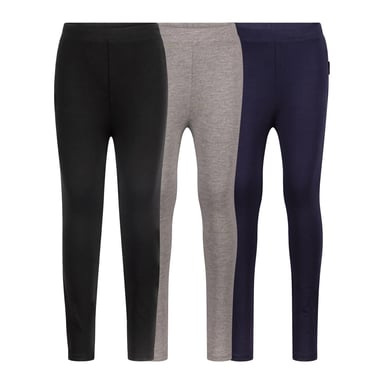 Trespass - "Brinklie" Leggings für Mädchen (3er-Pack) (Bunt)