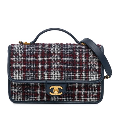 Tweed Klapp-Crossbody