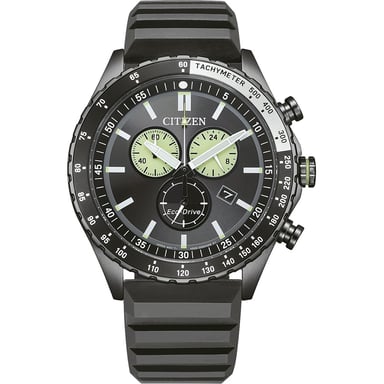 Citizen Schwarz Herren Armbanduhr AT2565-05E