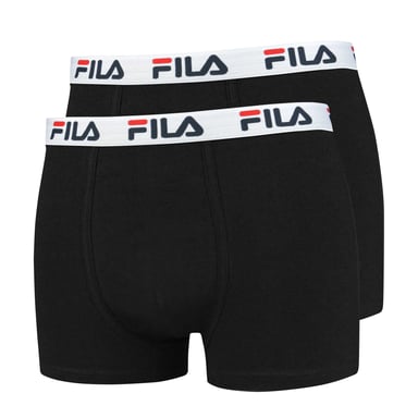 Fila Man Boxershorts, 2er-Pack, elastisch, mit Logo
