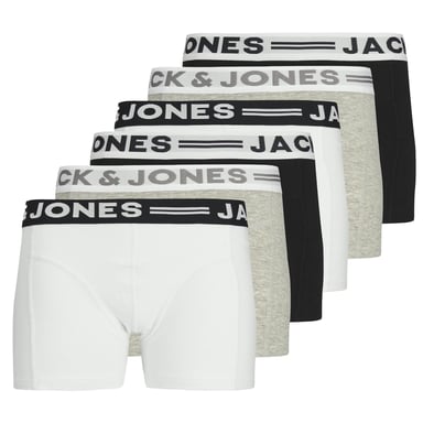 Jack & Jones Sense Trunks 6er-Pack Junior-Boxershorts