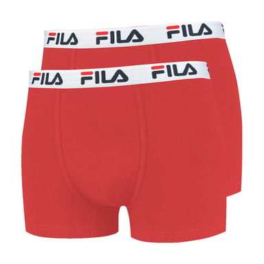 Fila Man Boxershorts, 2er-Pack, elastisch, mit Logo
