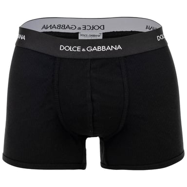 Dolce & Gabbana Boxershorts mit feinem Rippstrick