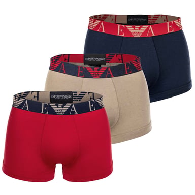 Emporio Armani Boxershorts mit kühnem Monogramm