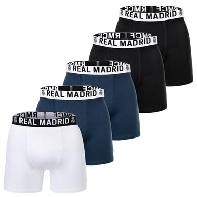 Real Madrid FC RM Kinder-Boxershorts, 5er-Pack