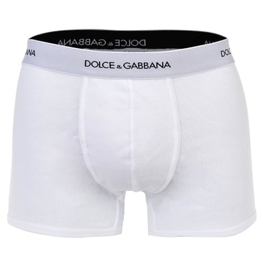 Dolce & Gabbana Boxershorts mit feinem Rippstrick