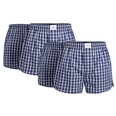 Tom Tailor Boxershorts 4er-Pack, gewebte Boxershorts