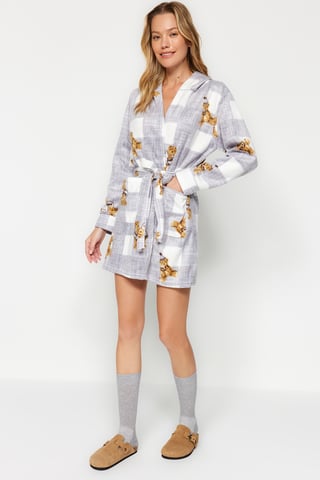 Damen-Bademäntel mit Print