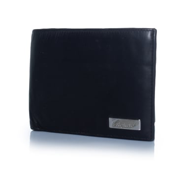 Chopard, schwarze Ledergeldbörse