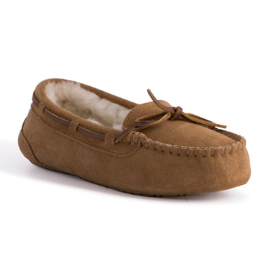 Aus Wooli Australia Womens Stylish Schaffell Spitze Mokassin