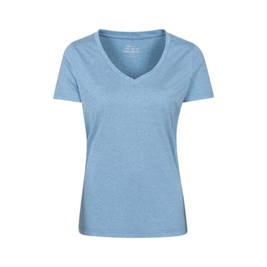 Mountain Warehouse - "Vitality" T-Shirt V-Ausschnitt für Damen (Blau)