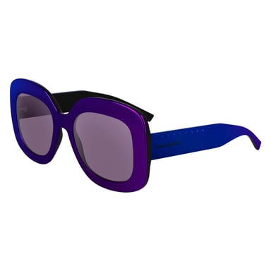 Karl Lagerfeld Lila Injizierte Sonnenbrille