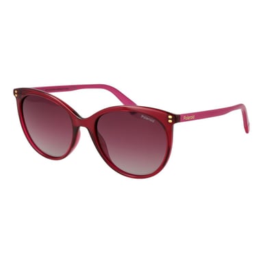 Polaroid lila Plastiksonnenbrille