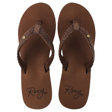 Roxy Mellie III Damen Flip-Flops in Braun