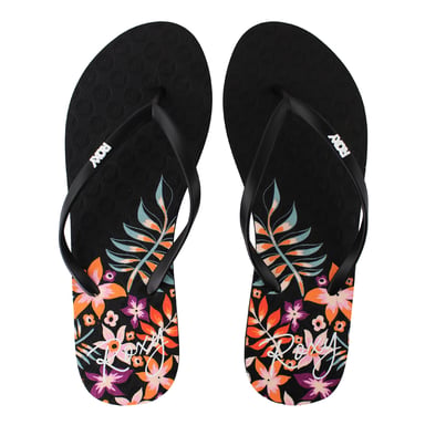 Roxy Viva Stamp II Damen Flip-Flops Schwarz