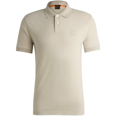 Herren Boss Hbo Passenger Premium Design Polo-Shirt in Hellbeige