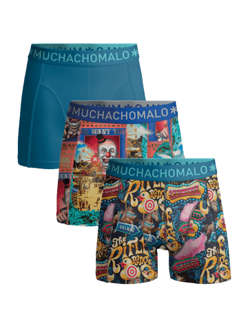 Muchachomalo Jungen Boxer Shorts - 3er Pack - Jungen Unterwäsche