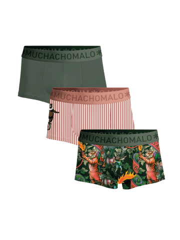 Muchachomalo Herren Boxer Shorts - 3er Pack - Herren Unterwäsche