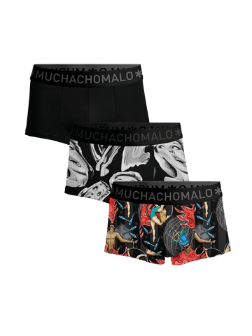 Muchachomalo Herren Boxer Shorts - 3er Pack - Herren Unterwäsche