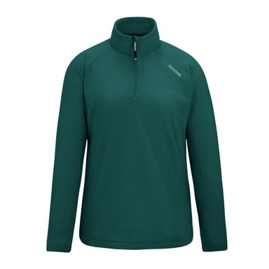 Regatta Great Outdoors Damen Fleece-Top Montes mit 1/4-Reißverschluss (Mittelmeergrün)