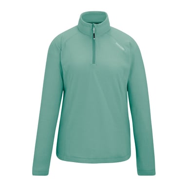 Regatta Great Outdoors Damen Fleece-Top Montes mit 1/4-Reißverschluss (Moos)