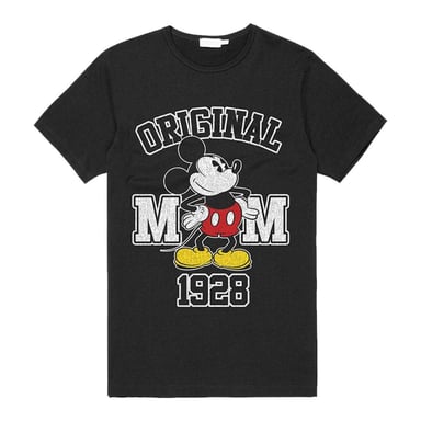 Disney - "Original 1928" T-Shirt für Herren/Damen Unisex (Schwarz)