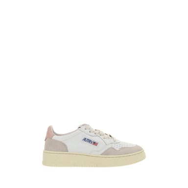 Autry Weiße Leder Niedrigtop Sneaker