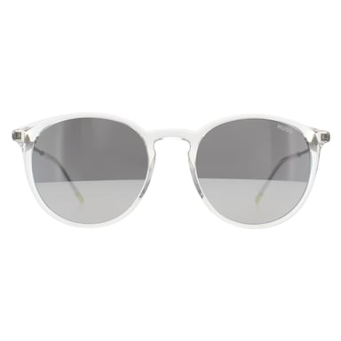 Hugo by Hugo Boss HG 1286/S SRJ T4 transparent grau verspiegelte Sonnenbrille